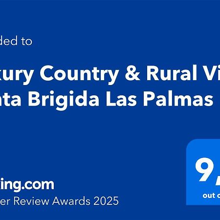 Luxury Country & Rural Villa Santa Brigida Las Palmas Dış mekan fotoğraf